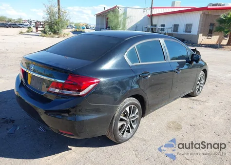 2014 Honda Civic Ex from USA, damaged, VIN 19XFB2F85EE086112